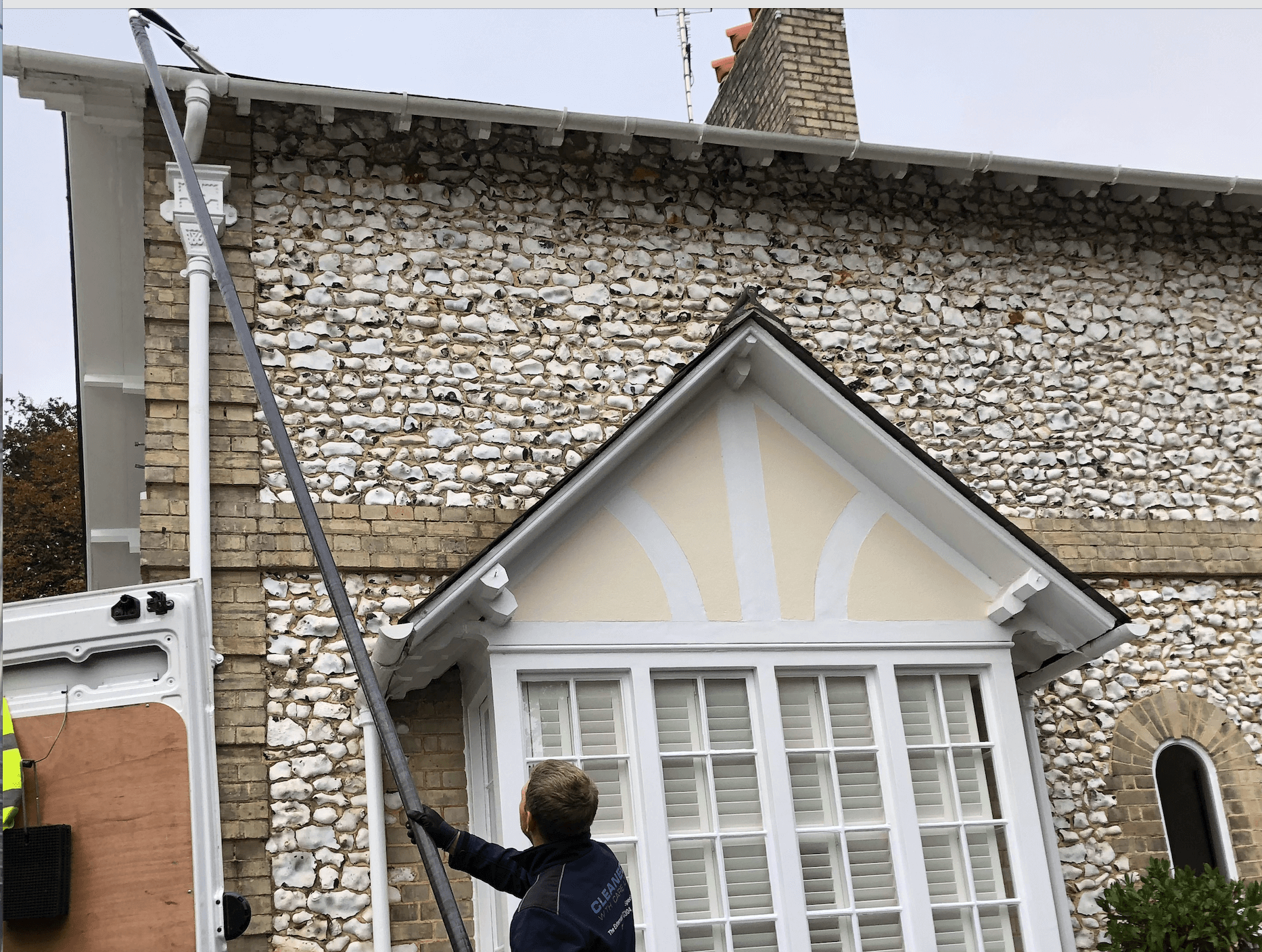 Professional gutter cleaning tools and equipment used by The Roof Moss Cleaners in Datchet